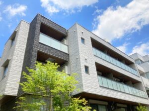 アパートの外観