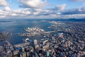 福岡市内の街並み