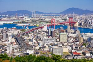 北九州市の街並み