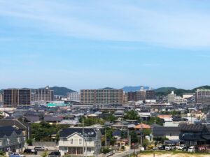 福津市の街並み