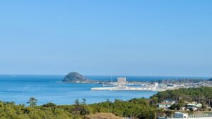 宗像市の海岸線