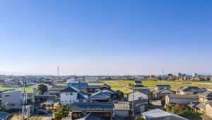 柳川市の街並み